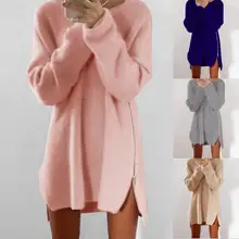 

Furry Dress Oversized Cotton Blend Anti-pilling Sweater Dress Party Supplies