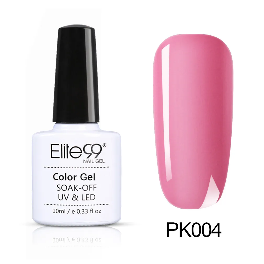 PK004 Elite99 флуоресцентный Гель-лак для ногтей Гибридный лак все для маникюра Полупостоянный гель для дизайна ногтей Macaron лак для ногтей праймер - Цвет: PK004