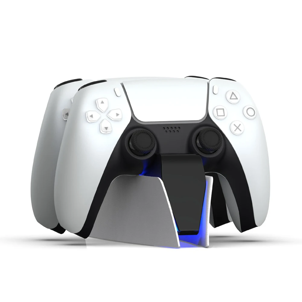 

Двойное быстрое зарядное устройство для PS5 беспроводной контроллер USB Type-C зарядная станция для Sony PS5 Джойстик Геймпад оптовая продажа