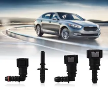 Conector de linha de combustível, liberação rápida, conector de mangueira de motocicleta id6, acessórios para carro, mangueira de combustível de carro