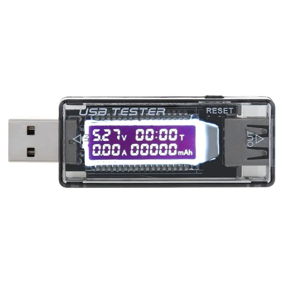 Тестер батареи 4 В до 20 в 0A to3A USB зарядное устройство мощность Батарея ёмкость тестер напряжение измеритель тока