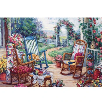 

1000Pcs Adults Mini Jigsaw Puzzle Beautiful Pattern Jigsaw For Children - Afternoon Tea/Dream Of The Sun/Fantastic Countryside