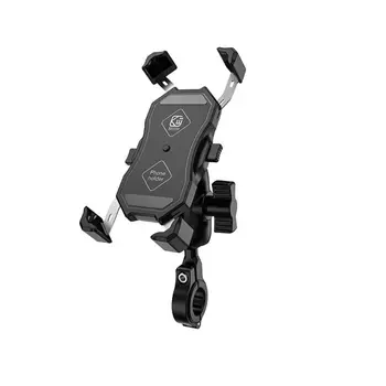 

Universal 360 Degree Rotatable Bike Bicycle Motorcycle Mobile Phone Holder Cradle Clamp Mount for 4-6.5" Cellphone GPS