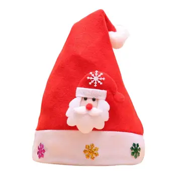 

Merry Christmas Party Santa Claus Hats Xmas Cap Shinning Paillette