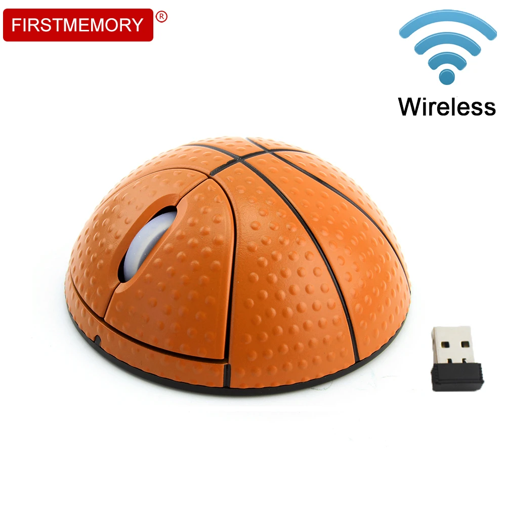 

2.4G Wireless Computer Mouse Gaming 3D Mini Cool Ball Shaped USB Mause Ergonomic Optical Kids Mice Gifts For PC Laptop Desktop