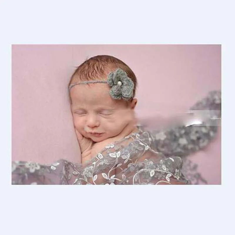 10 Детский фон для новорожденных, тканевый костюм, реквизит для фотосъемки, кружевное покрывало, реквизит для фотосъемки новорожденных, Детская шаль - Цвет: 10