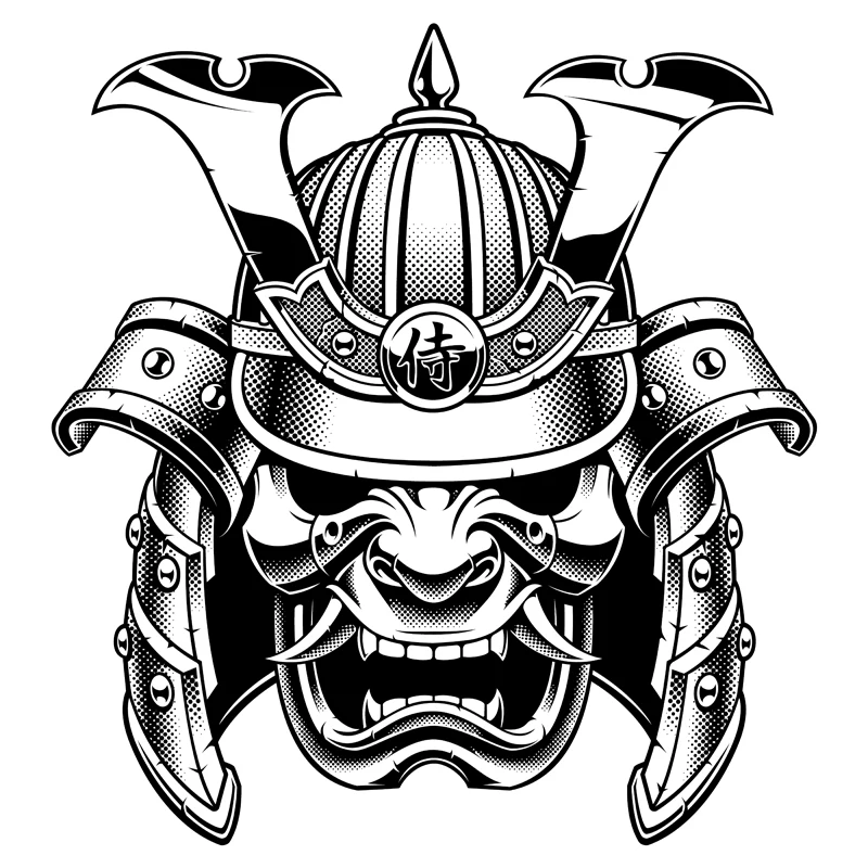 

Bushido, шлем в эко-период, армированный шлем Oda Nobunaga, автомобиль найклейки на мотоцикл, Стикеры