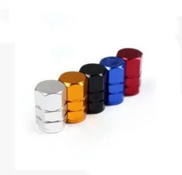 

4Pcs/1set black Bicycle Air Valve Cap Tire Wheel Rims Stem Valve Dust Cover Bike Aluminum Theftproof Valve Stem Caps