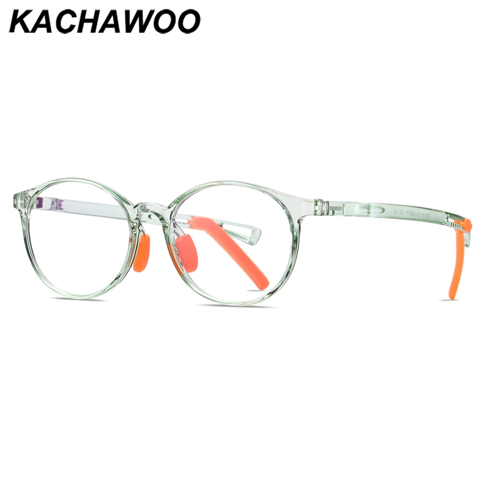 Kachawoo boy anti blue Excellence High material light round glasses TR90 protection child