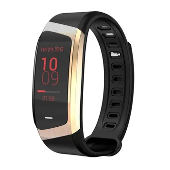 

E18 OLED Color Screen Smart Wristbands Bracelet Health Monitoring, Smart Reminder Sports Passometer With Bluebooth New