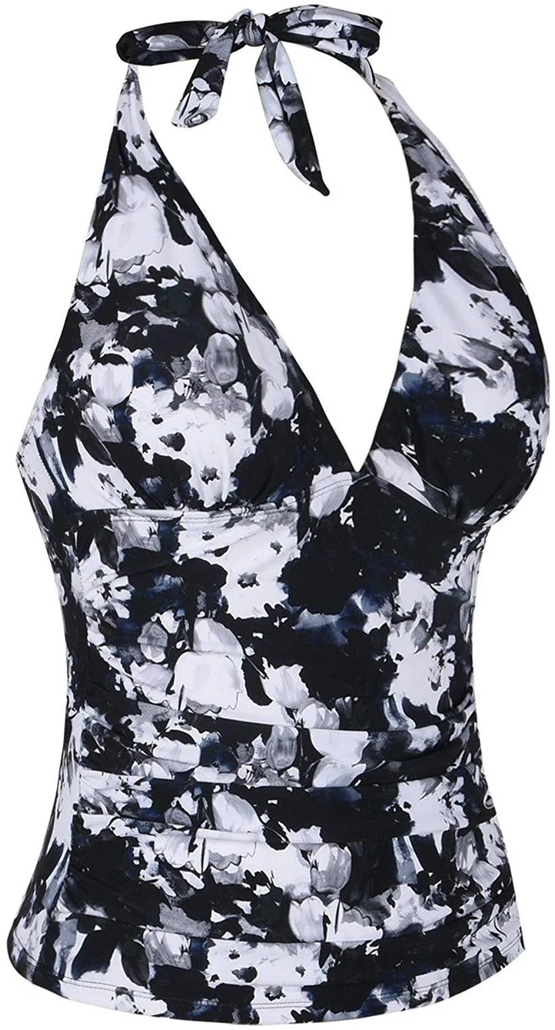 

2019 Two-piece Swimsuits Women's Belly Covering Slimming Underwire Small Bust Gathering-South Korea Large Size Conservative Hot