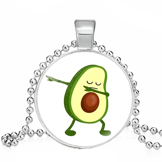 molino derrochador Buen sentimiento Collares de aguacate de fruta verde Kawaii dibujos animados aguacate  colgantes Collar Harajuku aguacate Collar accesorios para fiesta, joyería| Colgantes| - AliExpress