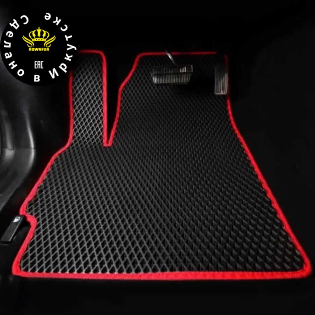 EAC EVA Car Floor Mat for BA3 LADA 2115 fit 1997 2012 Front and Rear