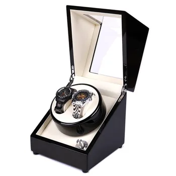 

Baking Paint 2+0 Automatic Winding Motor Box High-end Rotary Table Shaker Turn Table Watch Box Watch Winder