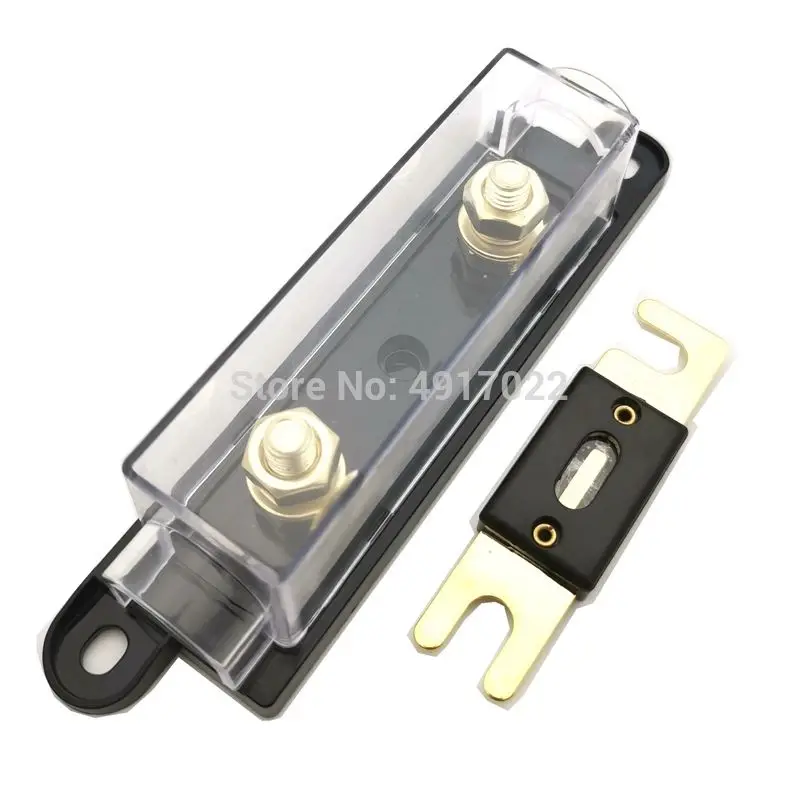 

2pcs ANL Fuse Holder Bolt-on Fuse Automotive Fuse Holders Fusible Link with fuse 40A 60A 80A 100A 200A 250A 300A Fuses AMP