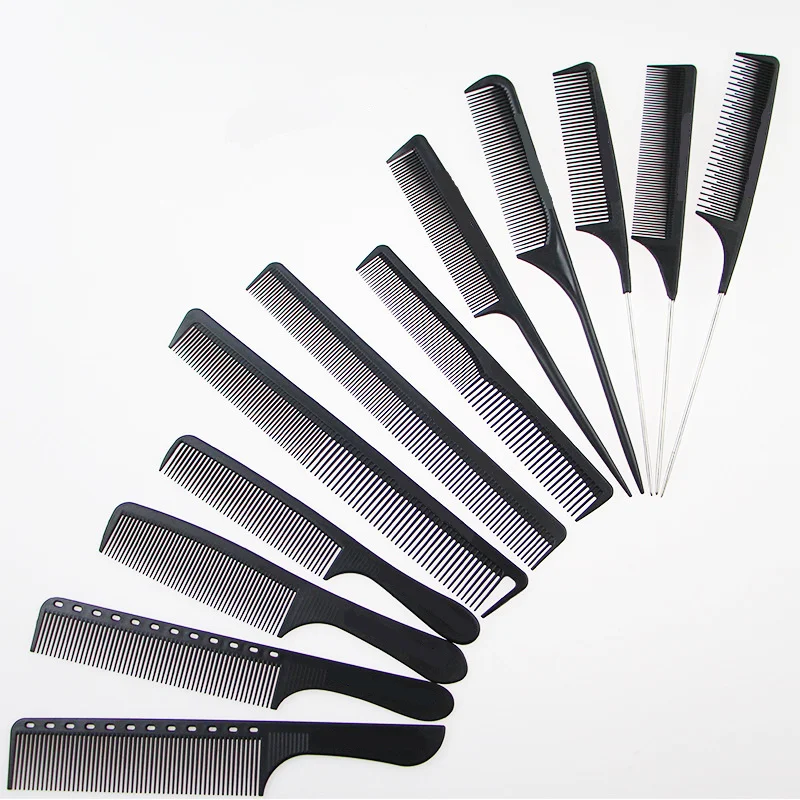 Профессиональная машинка для стрижки волос расческа металлический штырь хвост