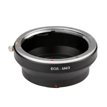 

1Pcs For EOS-M4/3 Canon EOS EF Mount Lens To Micro 4/3 Adapter Ring Olympus M43 E-P1/E-P2/E-PL1 and Panasonnic G1/G2/GF1/GH1/GH2