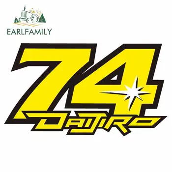 

EARLFAMILY 13cm x 7.6cm For Daijiro Kato Fine Decal Waterproof Car Stickers Vinyl Material Occlusion Scratch For VAN JDM RV