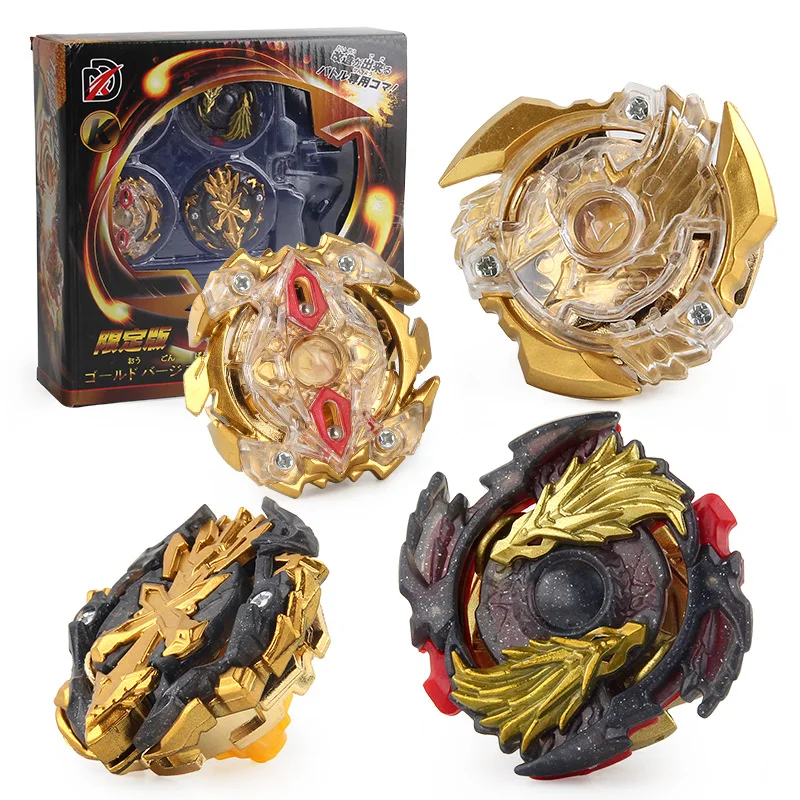4 шт./компл. Bey Blade Burst Gyro с рукояткой пусковой установки игрушки для детей с компактным диском и рулем- 203046