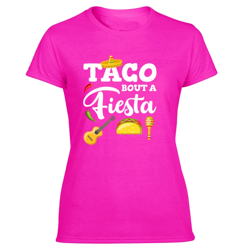 Забавная Повседневная Популярная футболка taco bout a fiesta, мужская и женская новинка, Мужская футболка с круглым воротником, хлопок, большой размер S~ 5xl