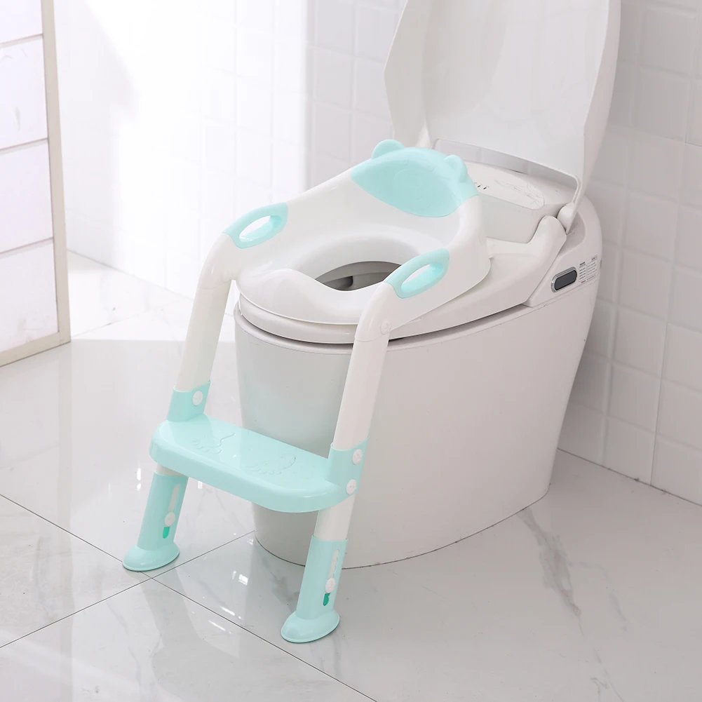 Asiento antideslizante para inodoro de bebé, orinal de entrenamiento con forma de dibujos animados, inodoro Inafnt, olla con respaldo, orinal portátil para niños, cuidado de silla
