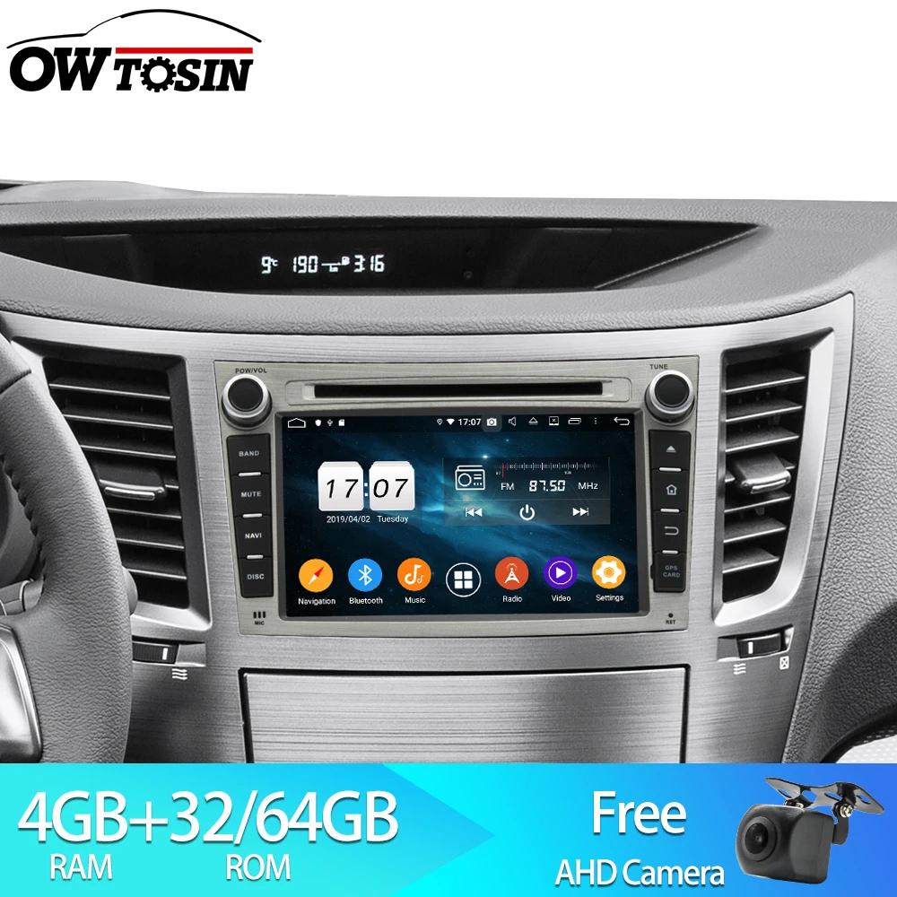 Автомобильный DVD-проигрыватель Owtosin 2 Din Android 9 0 для Subaru Legacy/Outback 2009 2010 2011 2012 2013 2014
