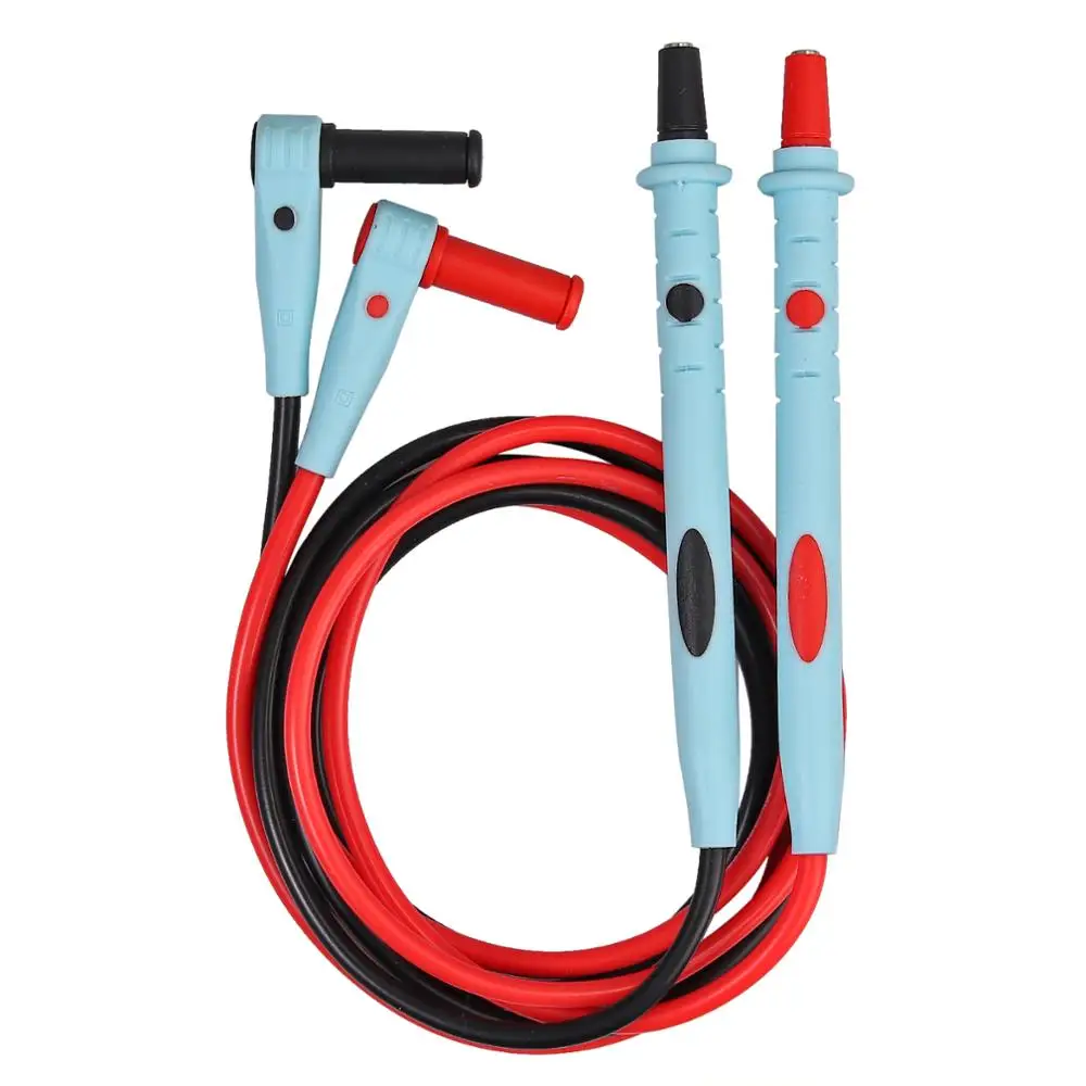 Tanie PROSTER multimetr prowadzi zestaw profesjonalne i zmodernizowane przewody pomiarowe zestaw pozłacane sondy multimetru zaciski krokodylkowe Test haki