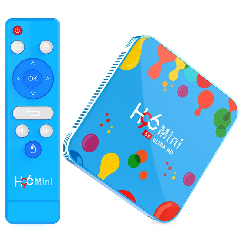 

NEW H96mini H6 Smart TV Box 4GB 128GB Allwinner H6 Android 9.0 2.4G+5G WiFi Set Top Box Quad Core BT4.0 / Support 6K 30fps Box