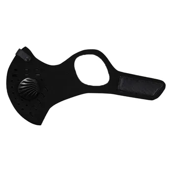 

Cotton Black Mask mouth face Mask Anti PM2.5 dust Mouth Mask with 2pcs Activated Carbon Filter korean Mask Fabric Face Mask