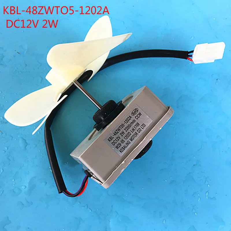 TCL refrigerator freezing refrigerating DC12V 2W fan motor KBL-48ZWT05-1202A KBL-48ZWTO5-1202A