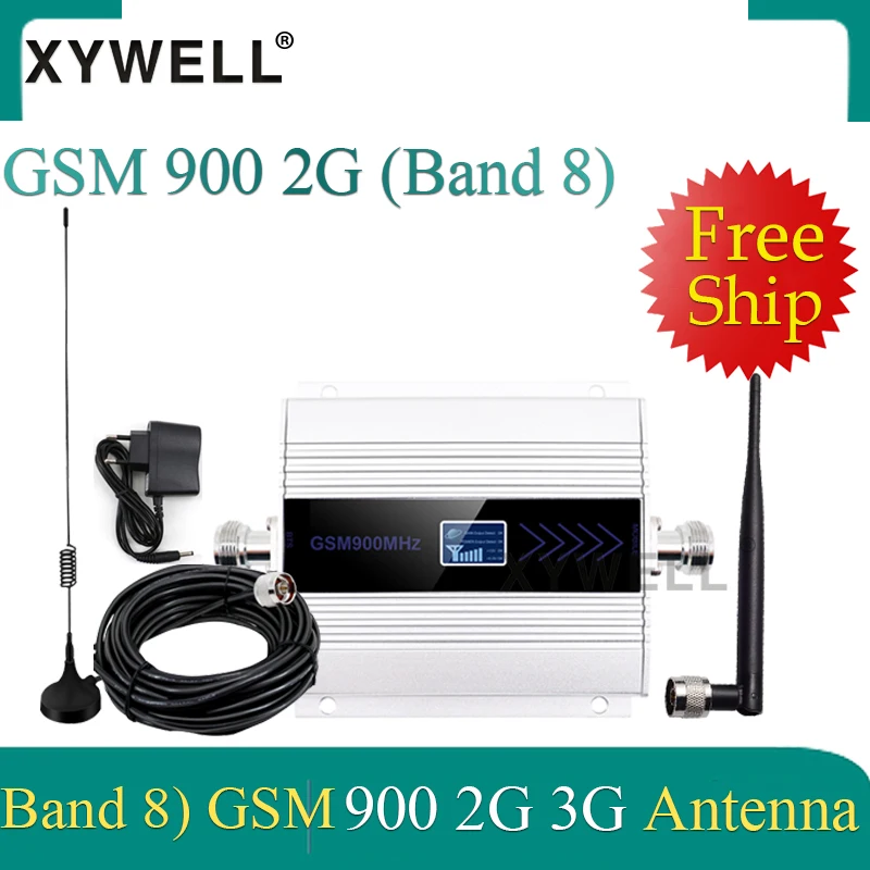 

Big Sale!! gsm signal booster UMTS 900 3g signal booster 2G GSM 900 MHz Cellular Signal Repeater Amplifier With Sucker Antenna