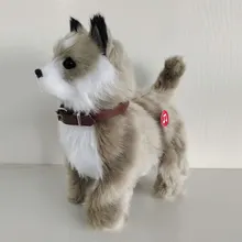 

Robot Dog Toys Interactive Puppy Electronic Plush Animal Sound Control Walk Bark Electric Teddy Touch Control Music Pet Kid Gift