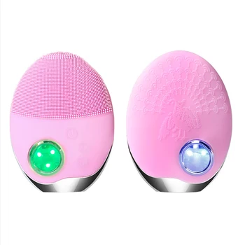 

Ultrasonic Facial Cleansing Brush Silicone Face Deep Clean Cleansing Brush Elactric Wireless Facial Brush Skin Face Massager