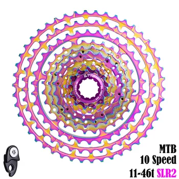 

ZTTO Ultralight MTB 10 Speed Cassette Bicycle Freewheel Wide Ratio 11-46t Bike Sprocket for SH X0 X9 X7 M610 M781 M786 System