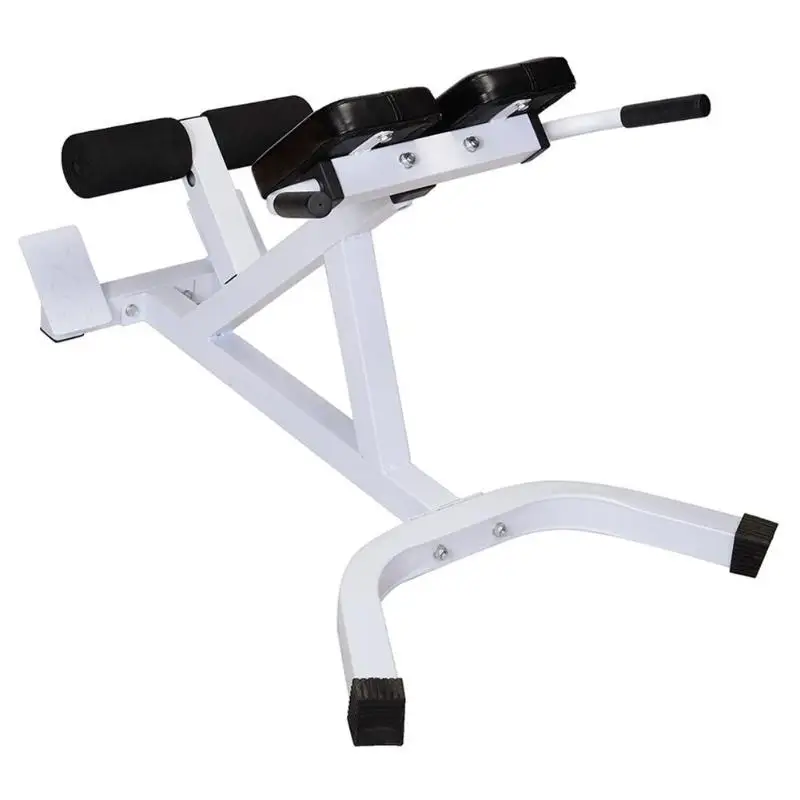  Indoor Roman Chair with Adjust Angle Household Abdominal Muscle Fitness Chair Installation Foldable