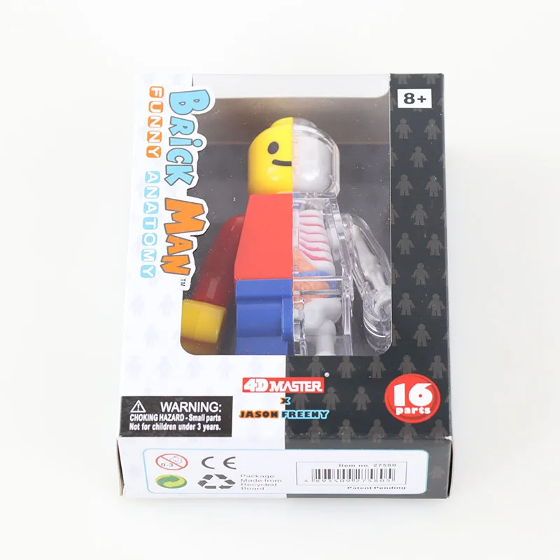 Классический мастер-художник Brickman 4D Джейсон Фрини головоломка сборка