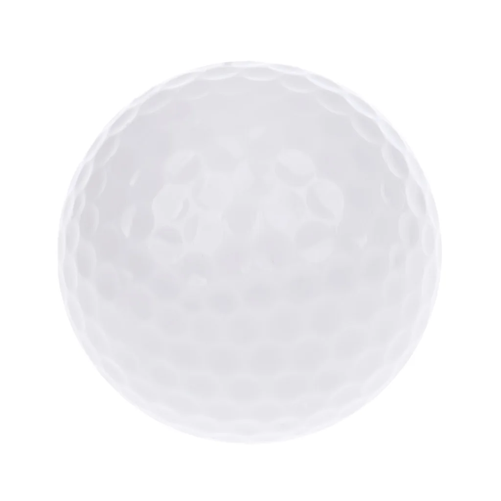 Set of 3 Night Blue LED Light Up Golf Balls Standard Balls 42.6mm - Durable and Elastic Double Layer Golf Balls