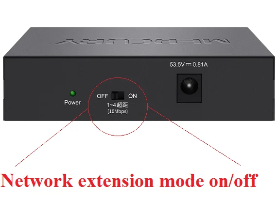 6 портов 2 порта up-link 4 poe 43 Вт 100 Мбит/с MCU PoE коммутатор Ethernet сетевой коммутатор LAN концентратор полный/полудуплексный обмен Авто MDI/MDIX