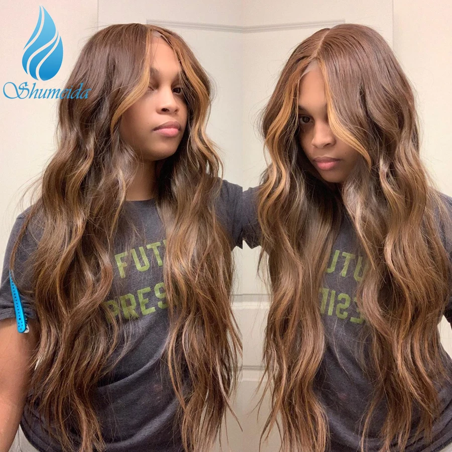 Cheap honey blonde lace front wig Clearance