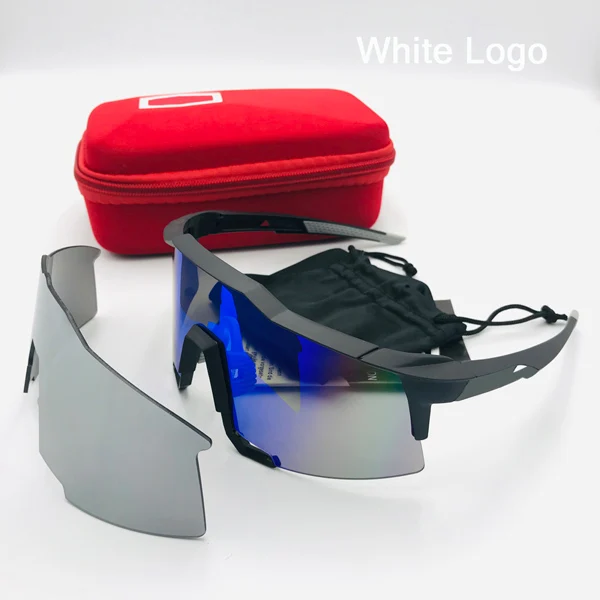 2 Lens Not Polarized Открытый поляризационные 3 линзы велосипедные очки для мужчин и женщин велосипедные очки для бега солнечные очки Mtb Горная дорога велосипед очки - Цвет: 2 Lens Not Polarized