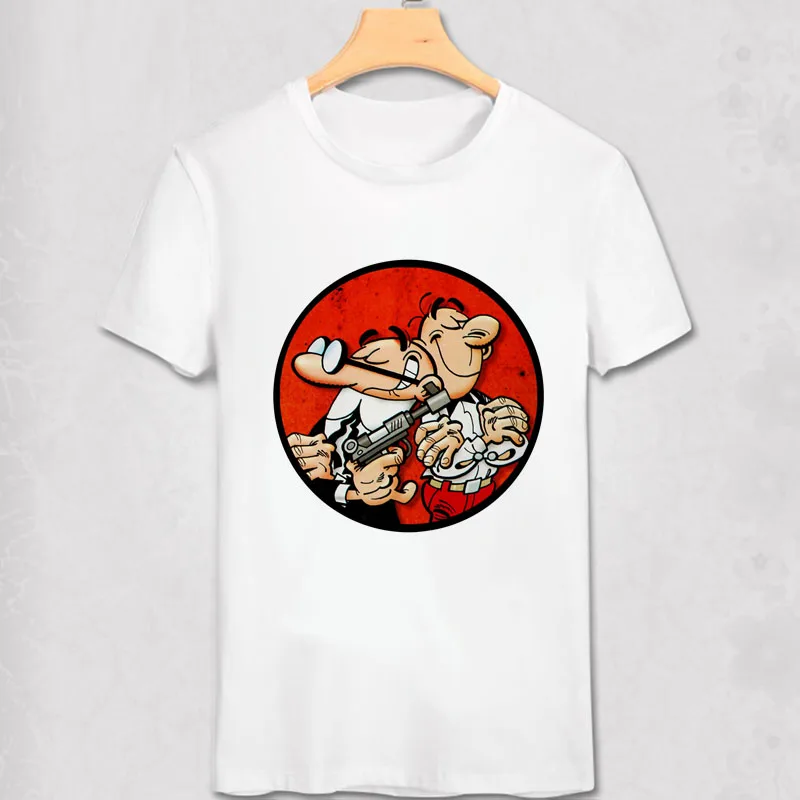 

mortadelo y filemon contra Jimmy el Cachondo Fool agent adventure funny nerd cartoon movie t shirt cute fun t-shirt camiseta