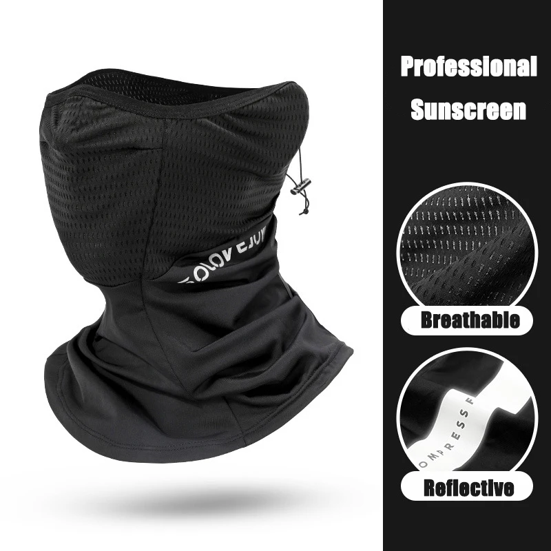 

Summer Professional Cycling Outdoor Sports BandanaCiclismo Neck Protecting Motorcycle Half Face Cover Balaclava Ski Snow Scarf