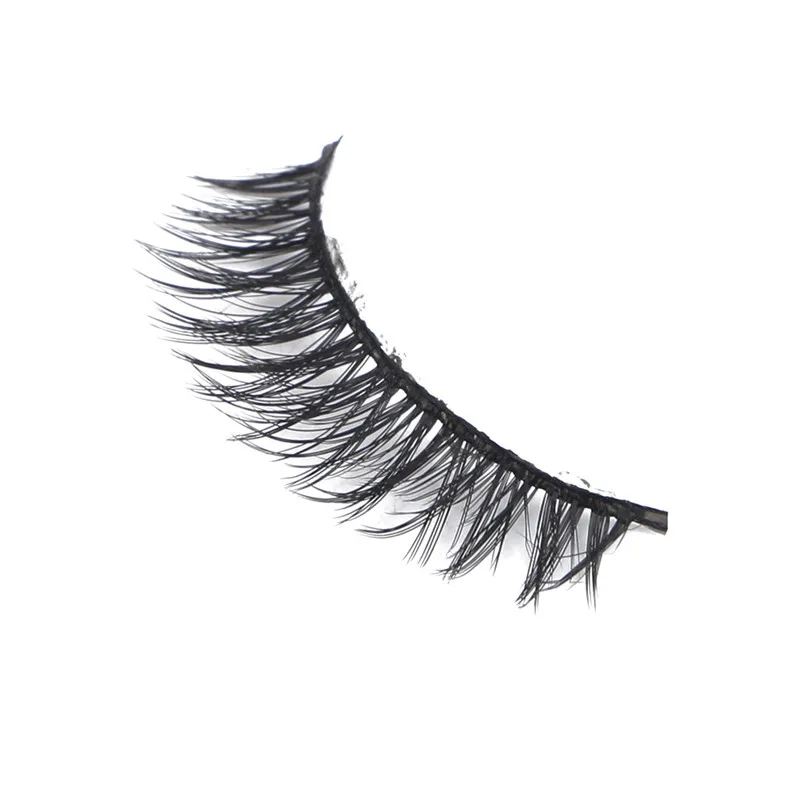 New Makeup Half Eyelash Wings False Eyelashes Mini Eyelash Wedge False Eyelashes Eye Hand Extensions Tool 3 Pairs+2 Tools/Set