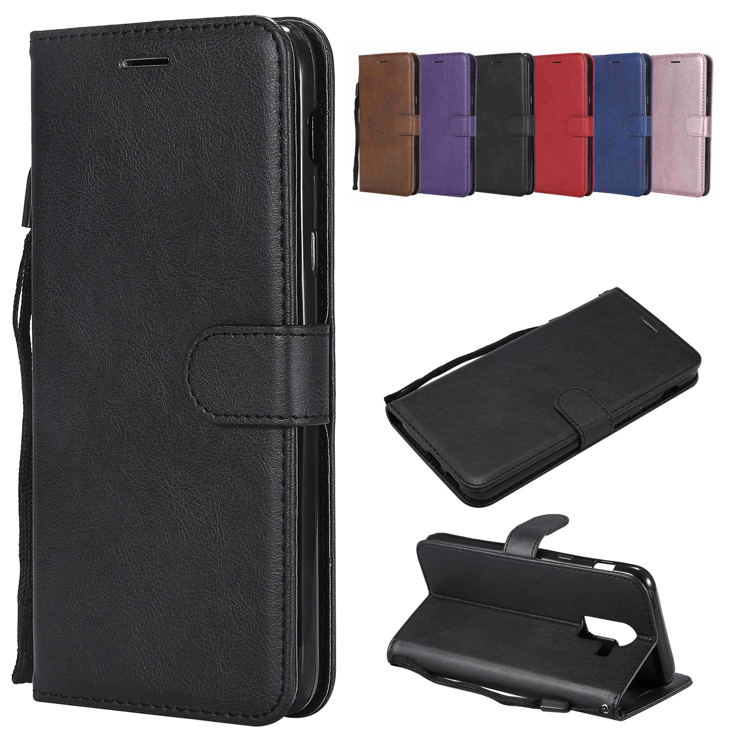 

Leather Wallet Case For Samsung galaxy J3 J5 J7 2016 2017 J4 J6 J8 2018 M10 M20 M30 M40 J2 J4 core Phone Cover Flip Coque