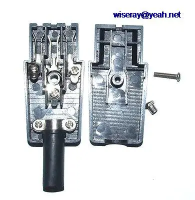

DHL/EMS 100PCS 3pin female Connector Electrical rice cooker PC Computer Monitor Power plug-A7