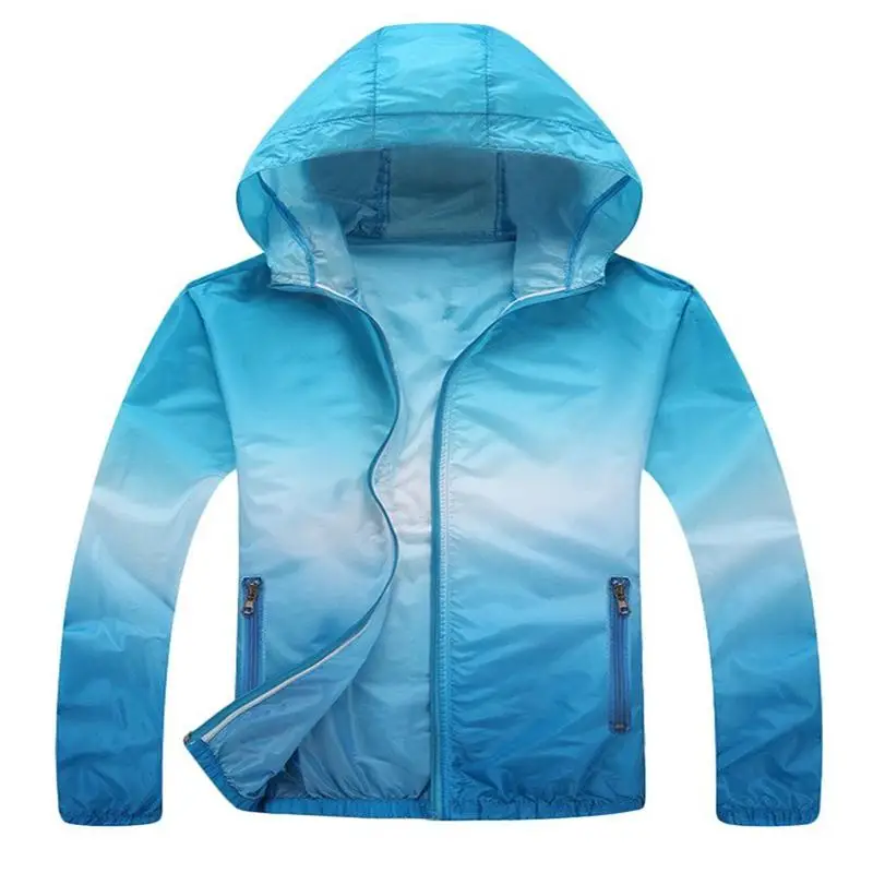 HobbyLane Windproof Ultralight Cycling Jacket Windcoat Windbreaker Men Women Running Fishing Hiking Sportswear Jersey Blue M