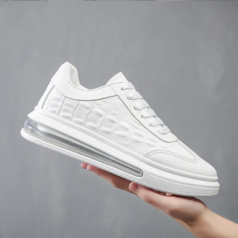 Zapatos de Skateboarding para hombre, zapatillas de deporte al aire libre informales, transpirables, planas, de terciopelo, otoño e invierno, 2021