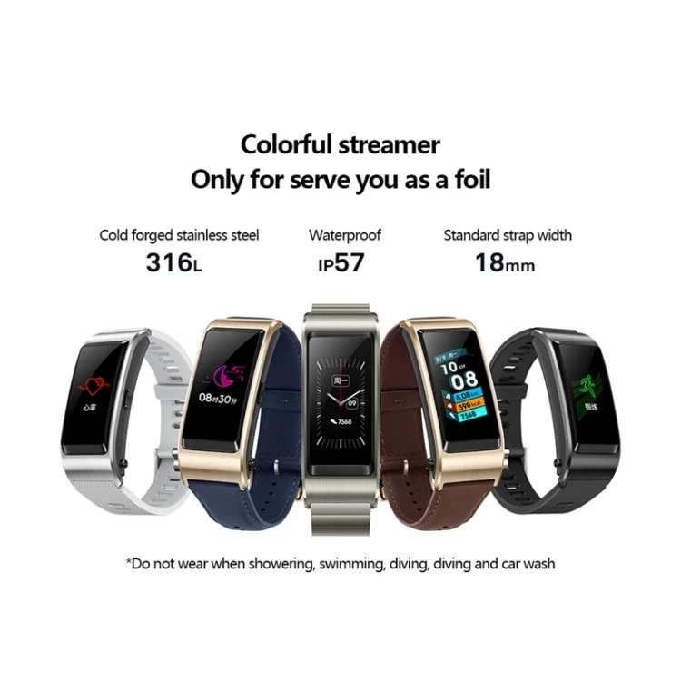 Talkband B5 TWS Bluetooth беспроводной Braccialetto носимые спортивные браслеты сенсорный Интеллектуальный Auricolare умный Браслет наушники