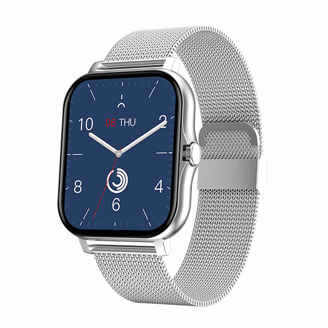 Fashion New Women Smart Watch Men Sports Waterproof Smart Watch Ladies Heart Rate Blood Pressure Bluetooth Call Watches+Box