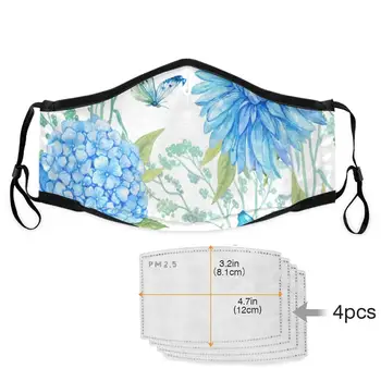 

2020 Quality Cotton Anti-Dust Mask flower print Mouth Mask Teens Anti-Dust Mask Anime Mask Fashion Health Face Mouth Mask Unisex